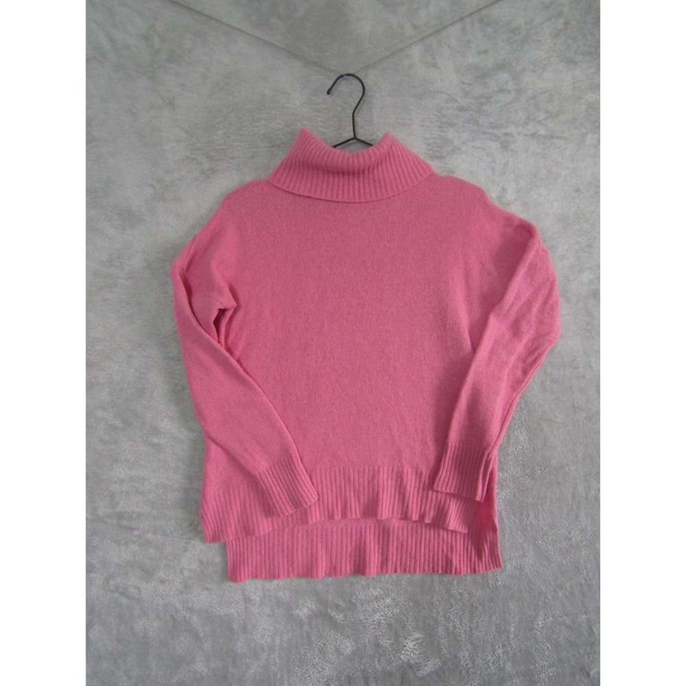 Benedetta B Pink Merino Wool Cashmere Blend‎ Turtleneck Sweater Womens Medium